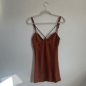 Urban Outfitters Rust Mini Dress